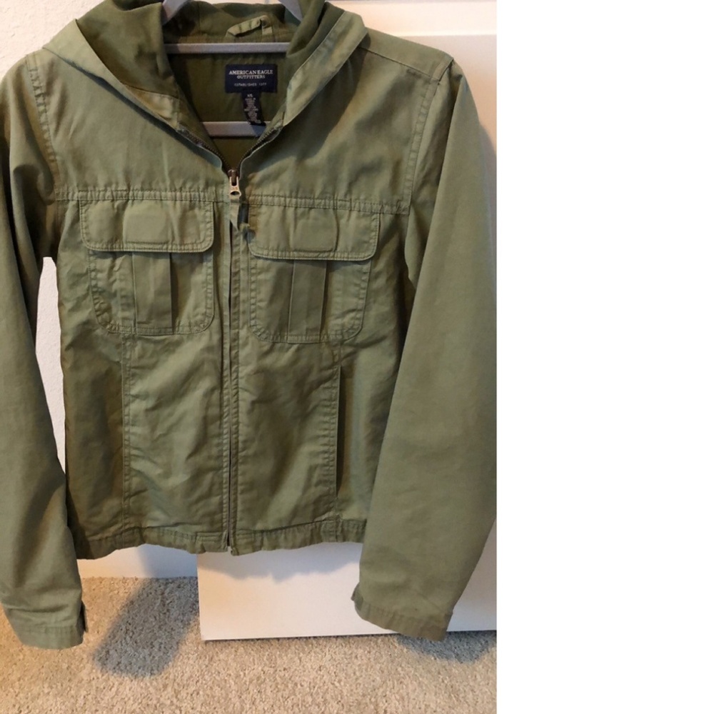 American Eagle Army Green Jacket